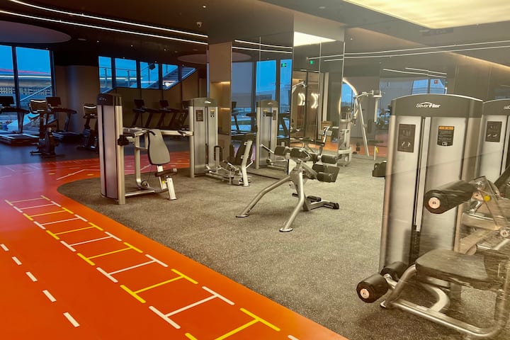 Health club at Wyndham Shanxi Xiaohe Xincheng in Taiyuan Shanxi, Other than US/Canada